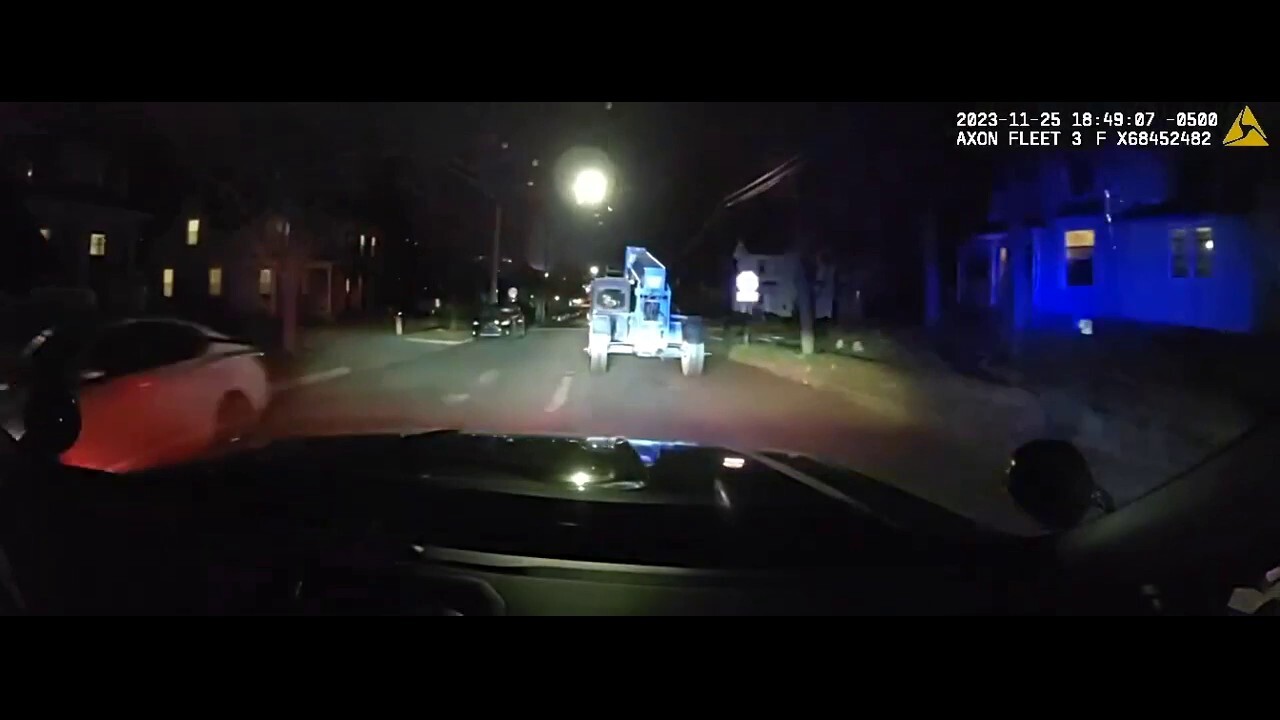 12-year-old leads police chase in stolen forklift