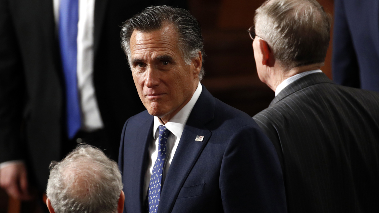 Sen. Romney votes to convict Trump, breaking with Senate GOP