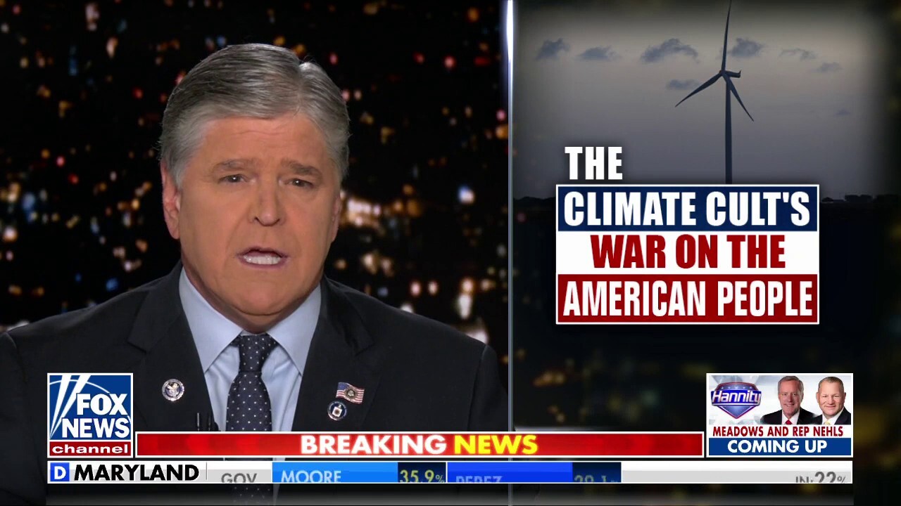 The climate cult alarmists are waging a war on the American people: Sean Hannity