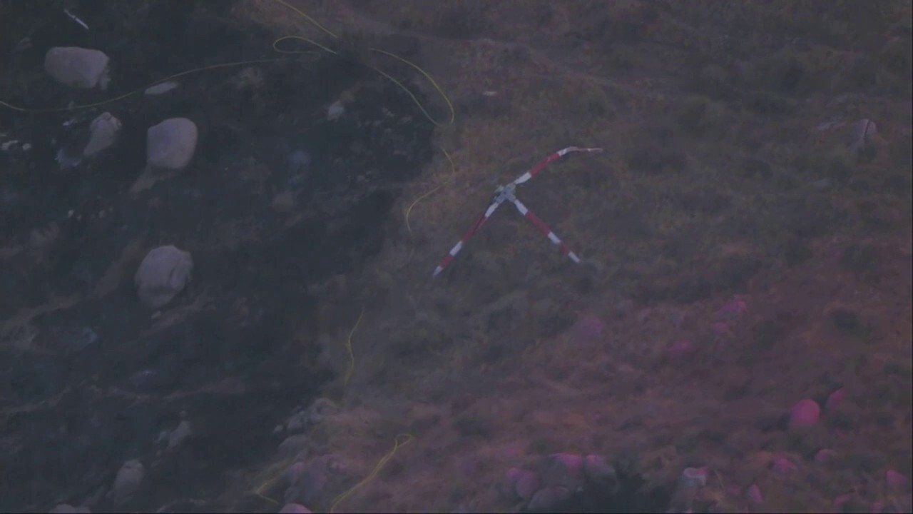Firefighting helicopter crash in California
