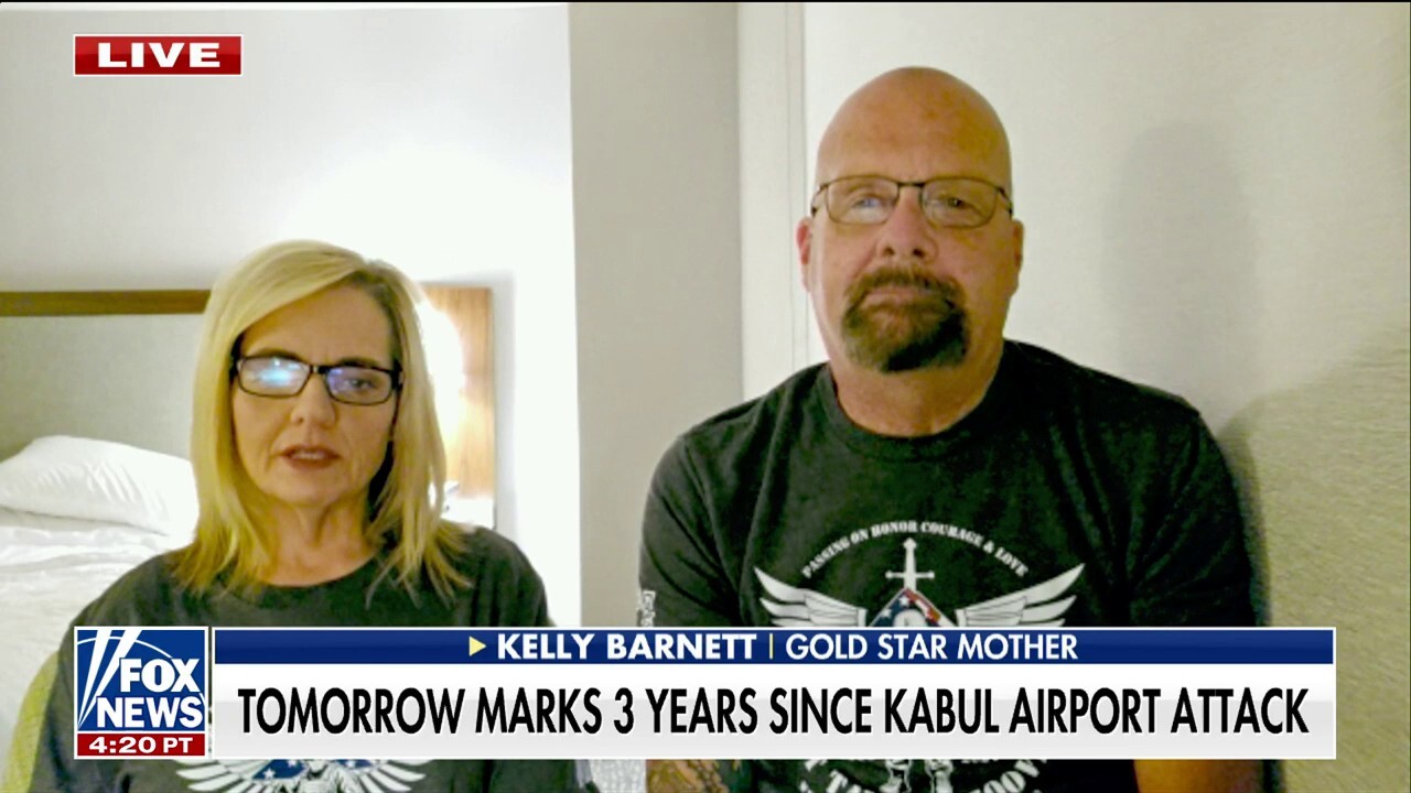 Gold Star mother Kelly Barnett becoming ‘less tolerant’ of Biden’s response to the disastrous Afghanistan withdrawal