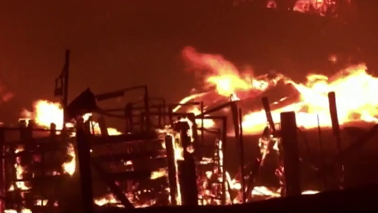 Wildfires sparked by thousands of lightning strikes devastate California neighborhoods
