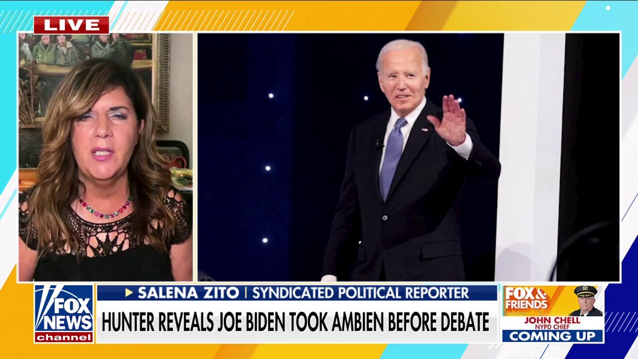 Hunter reveals Biden was taking Ambien during presidency