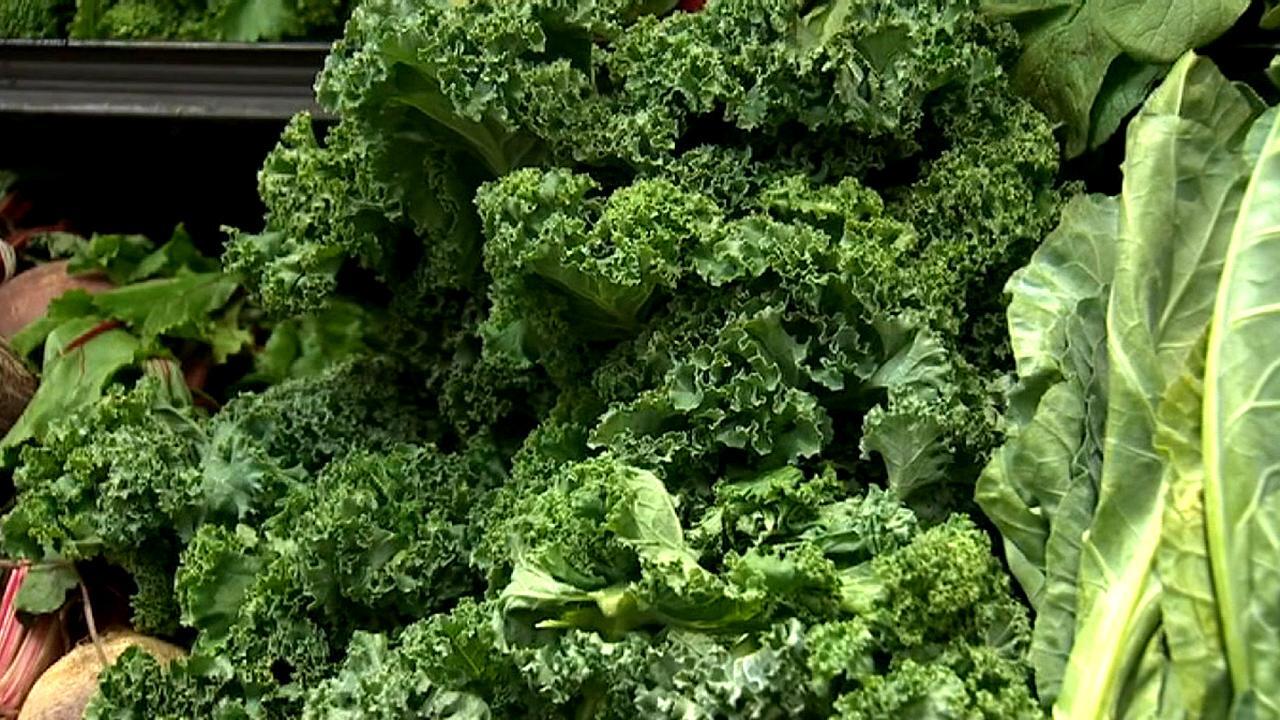 Kale joins 'dirty dozen' list of foods containing pesticides