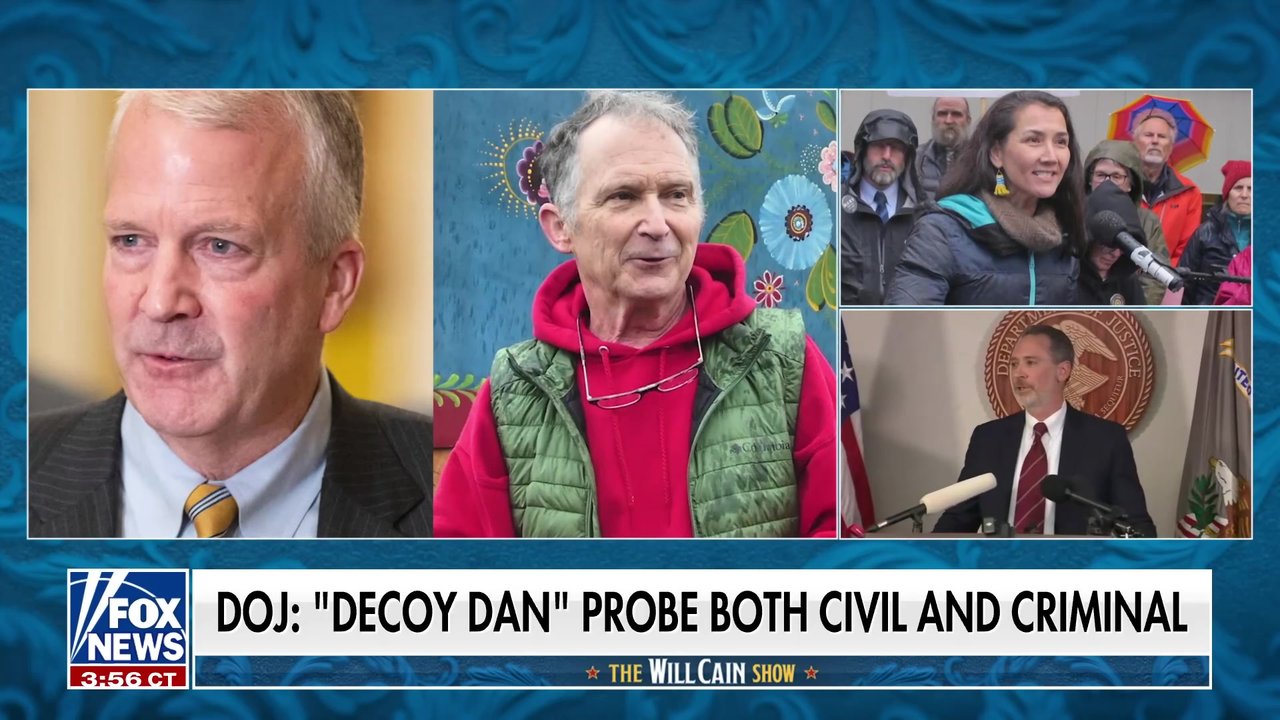 DOJ announces criminal, civil investigations into Alaska's ‘decoy Dan’ controversy