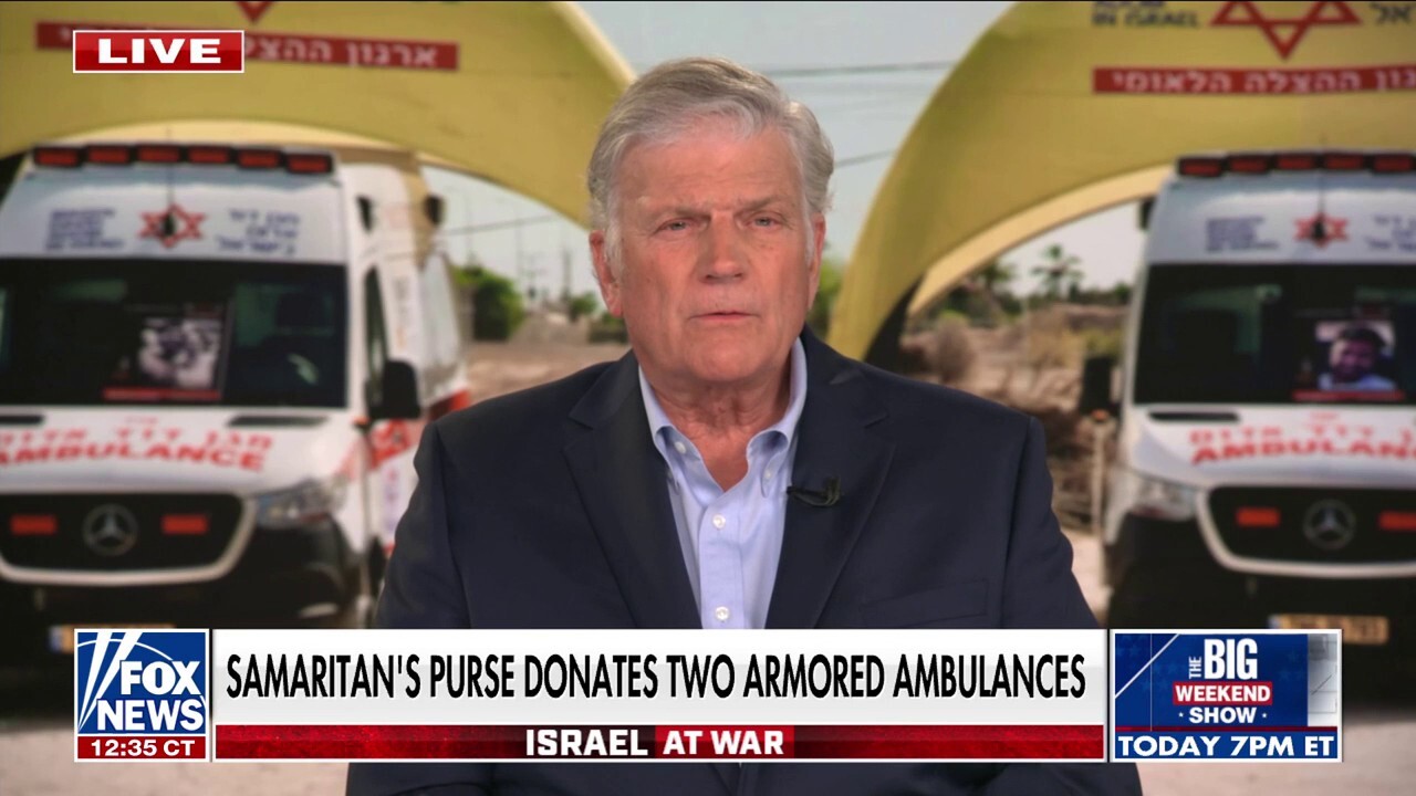 Samaritan's Purse donates armored ambulances to Israeli community