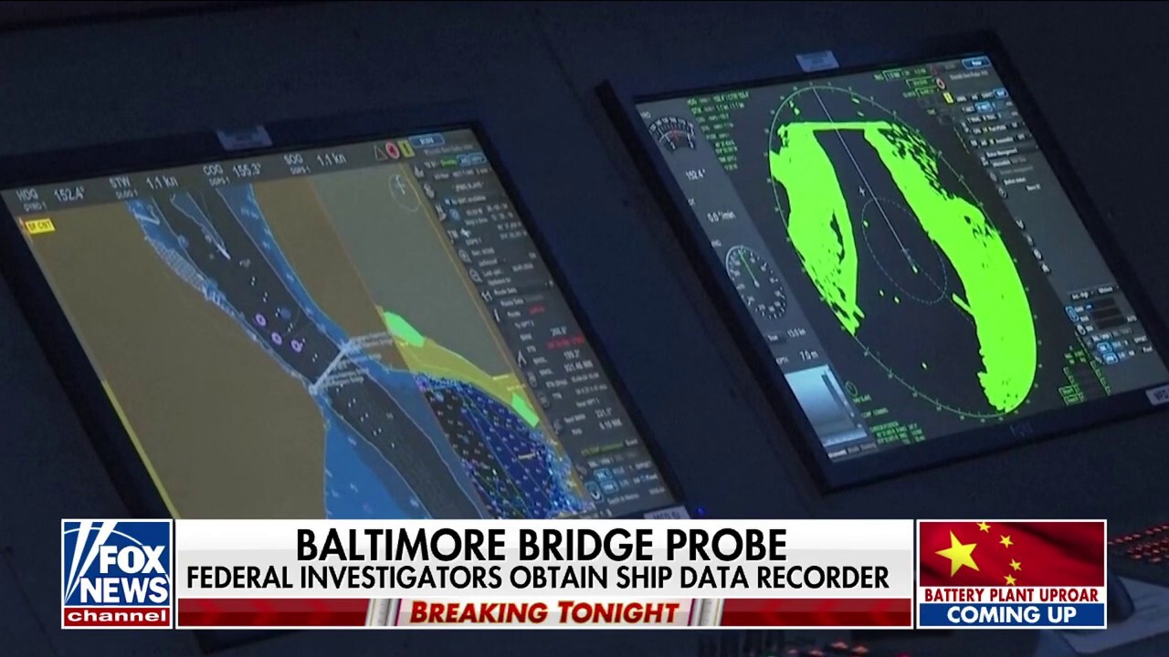 Data recorder from ship that crushed Baltimore bridge analyzed for answers