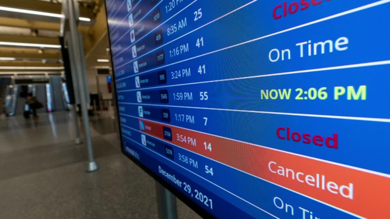 Widespread flight cancellations continue to plague travelers