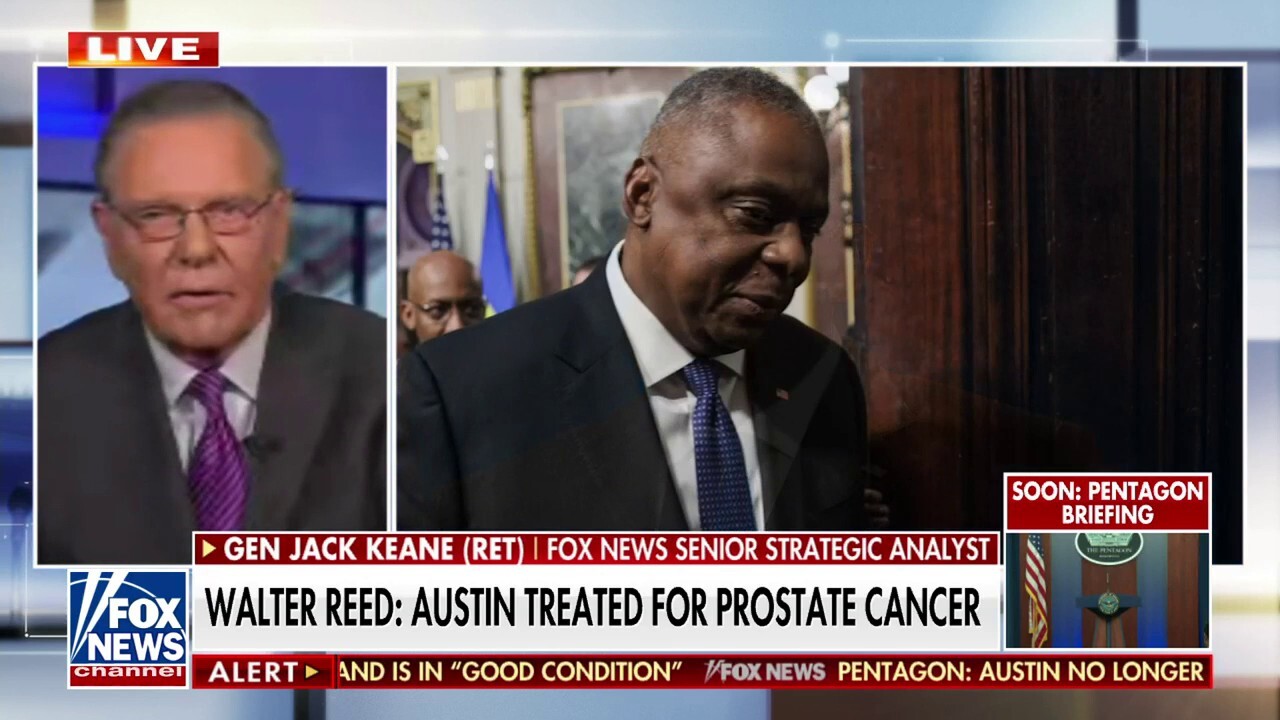 Walter Reed: Lloyd Austin underwent a 'minimally invasive' procedure for prostate cancer