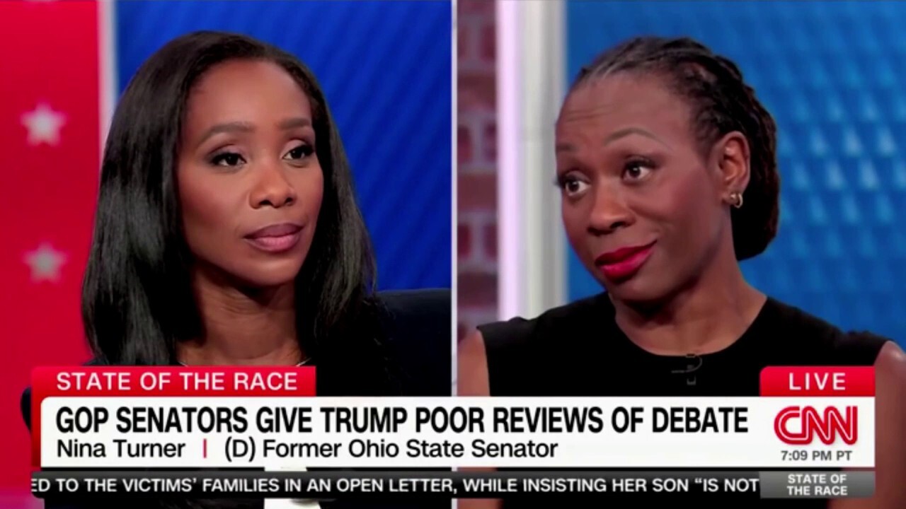 CNN panel clashes after Democratic guest suggests debate moderators were 'harsher' on Trump