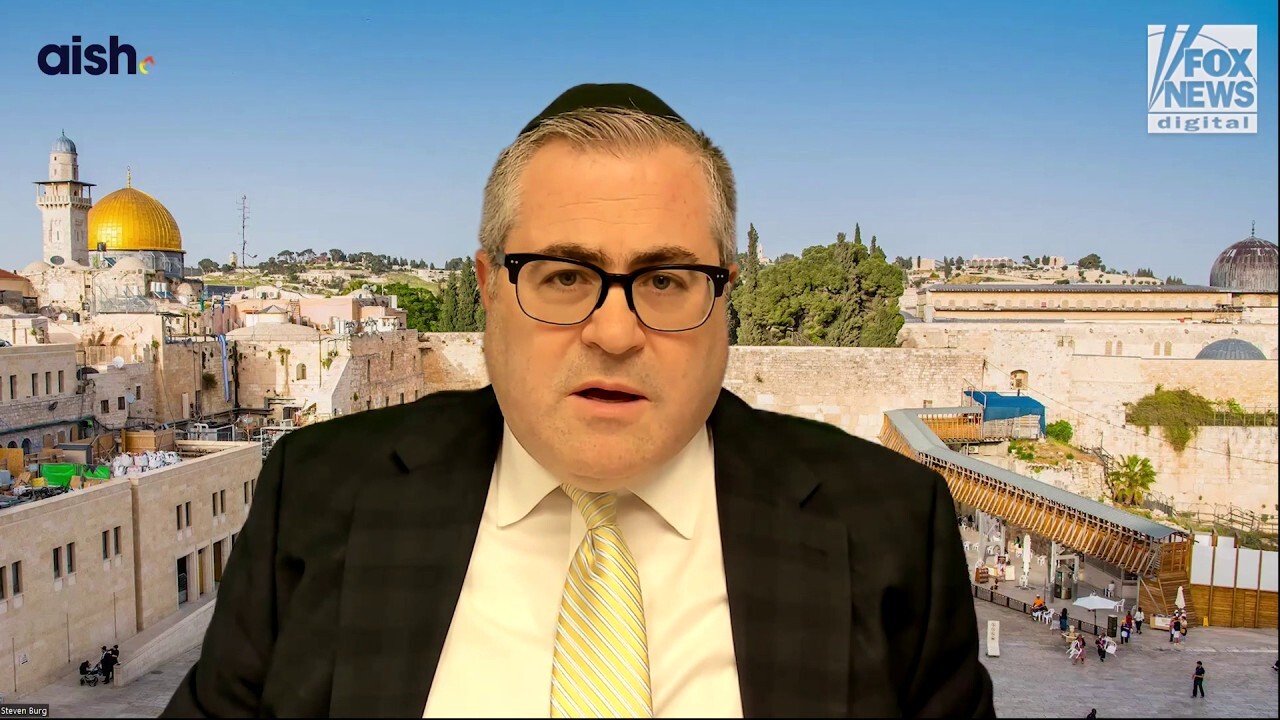 Aish CEO Rabbi Steven Burg speaks to Fox News Digital about Iran’s attack on Israel