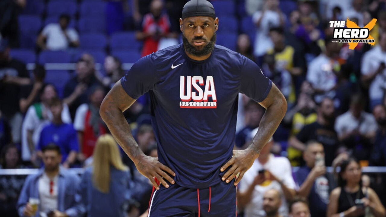 LeBron's clutch layup leads to Team USA win, voted country's flag-bearer | The Herd