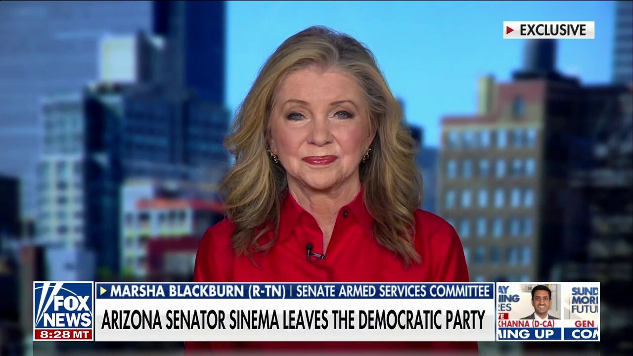 Sen. Sinema’s decision to ditch Democrats was a ‘smart move’: Sen. Marsha Blackburn