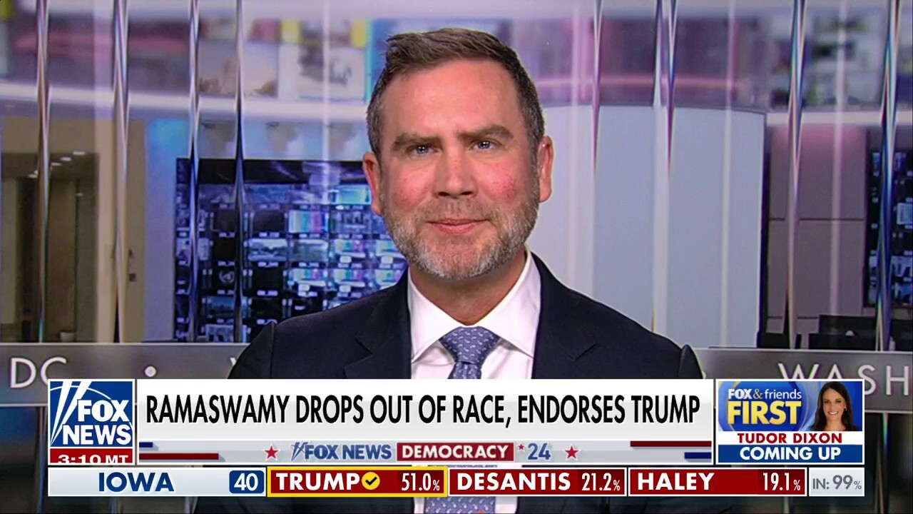 Ramaswamy's votes 'definitely go to Trump' after dropout from race: Pollster Justin Wallin