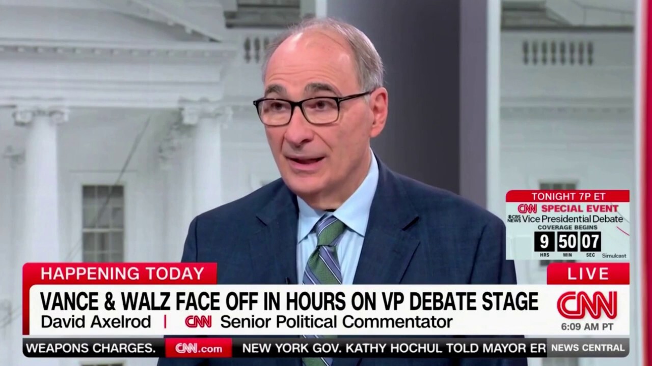 David Axelrod contrasts media approaches of Walz vs. Vance ahead of debate