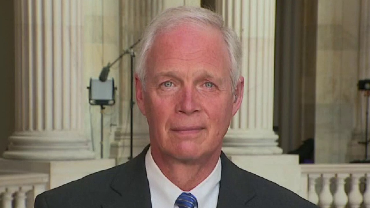 Ron Johnson rips Biden infrastructure spending: 'Completely irresponsible'