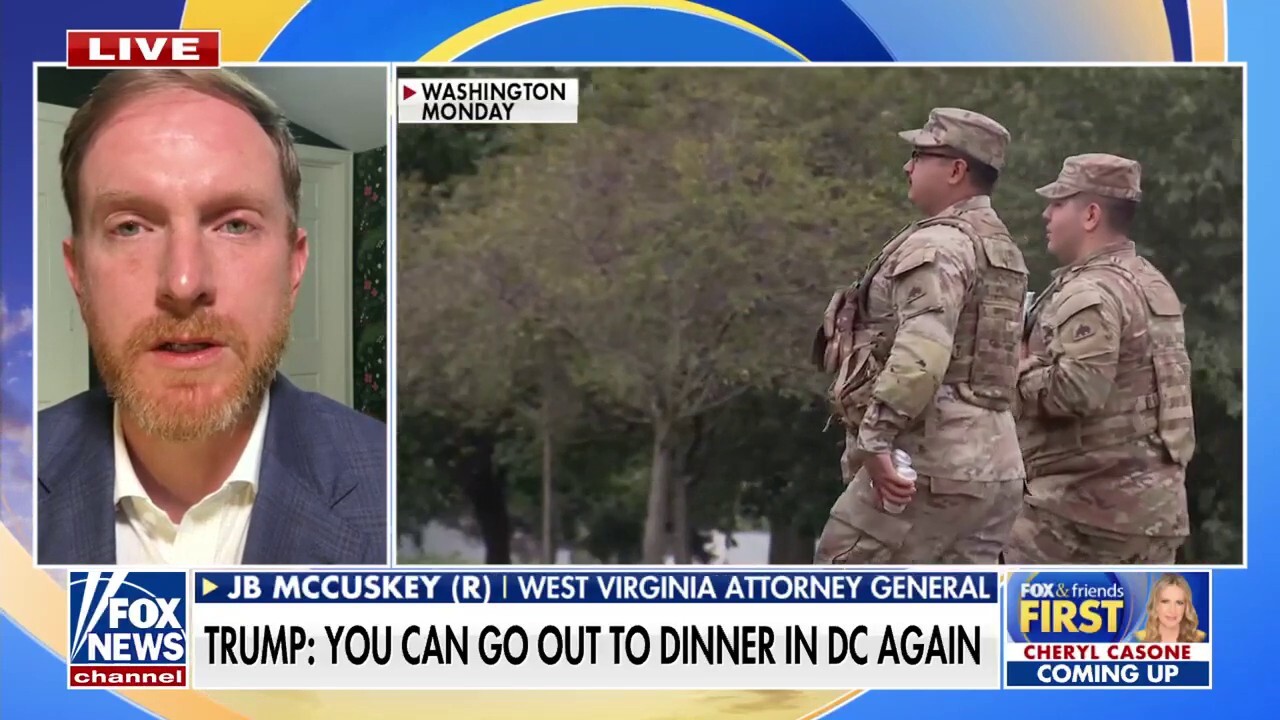Red state sends troops to DC for crime crackdown: 'Important to everybody'