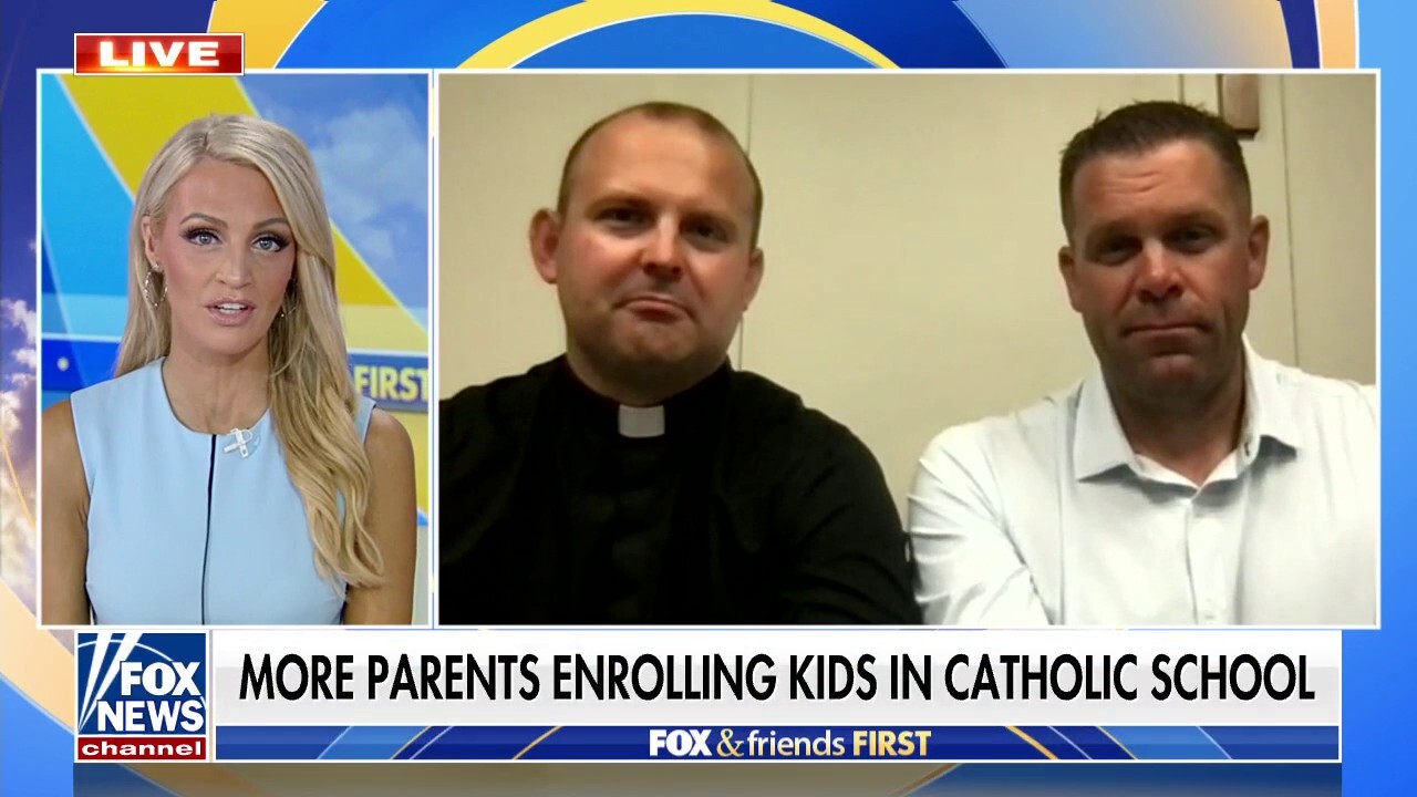 Parents enrolling kids in Catholic school in effort to combat left's 'woke' agenda