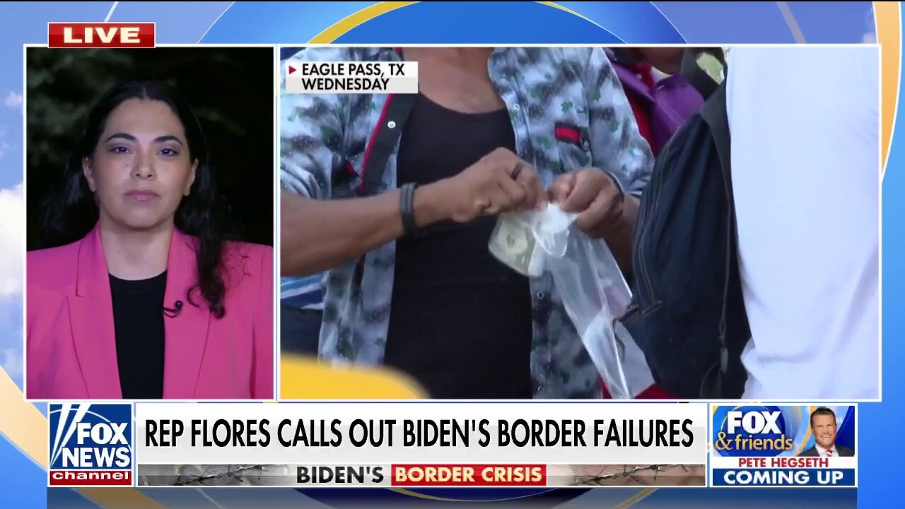 Rep. Mayra Flores torches Biden's 'disgusting' border policies: What's happening in Texas is 'inhumane'