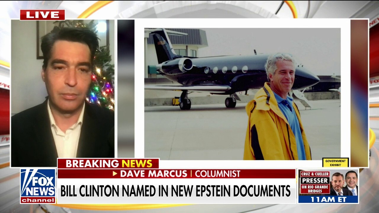 Bill Clinton’s name in Epstein docs makes their relationship look ‘even cozier’: Dave Marcus