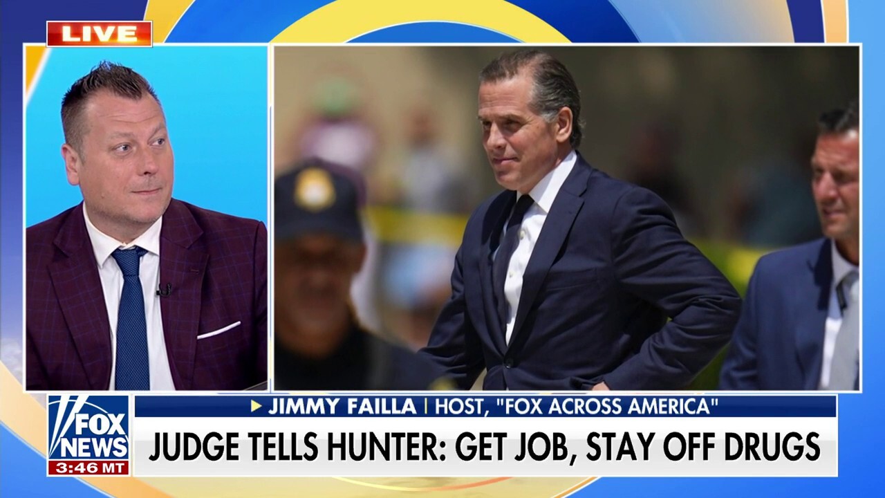 Jimmy Failla reacts to judge ordering Hunter Biden to get a job, stay sober: 'This saga is wide awake'