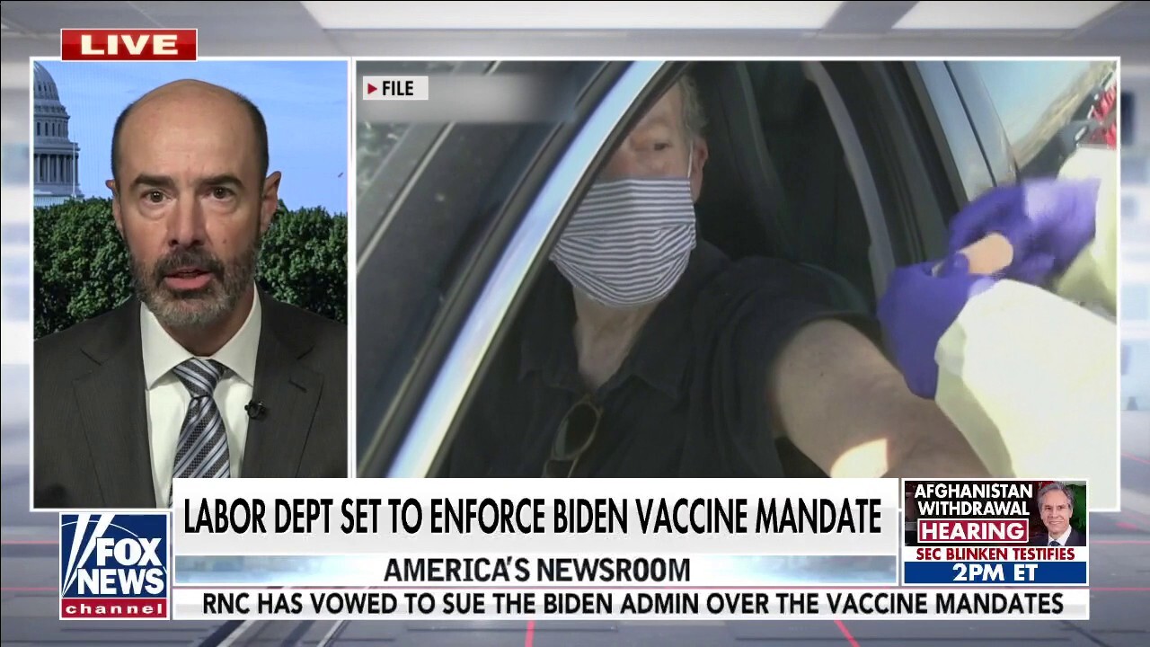 Eugene Scalia: White House vaccine mandate 'vulnerable' to legal challenge