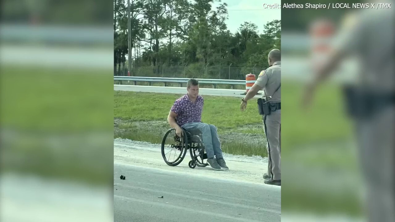 Madison Cawthorne appears to be involved in car crash with Florida state trooper