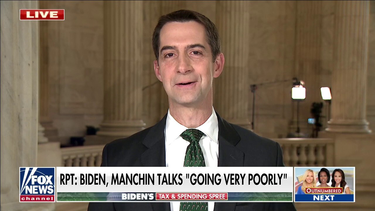 Sen. Cotton: Build Back Better is ‘smoke and mirrors’ and will drive inflation higher