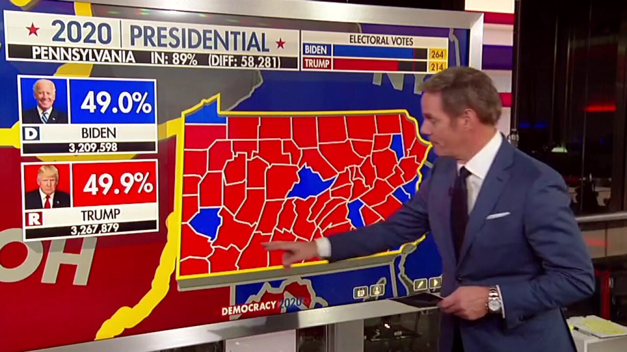 Pennsylvania, Georgia races tighten in favor of Joe Biden