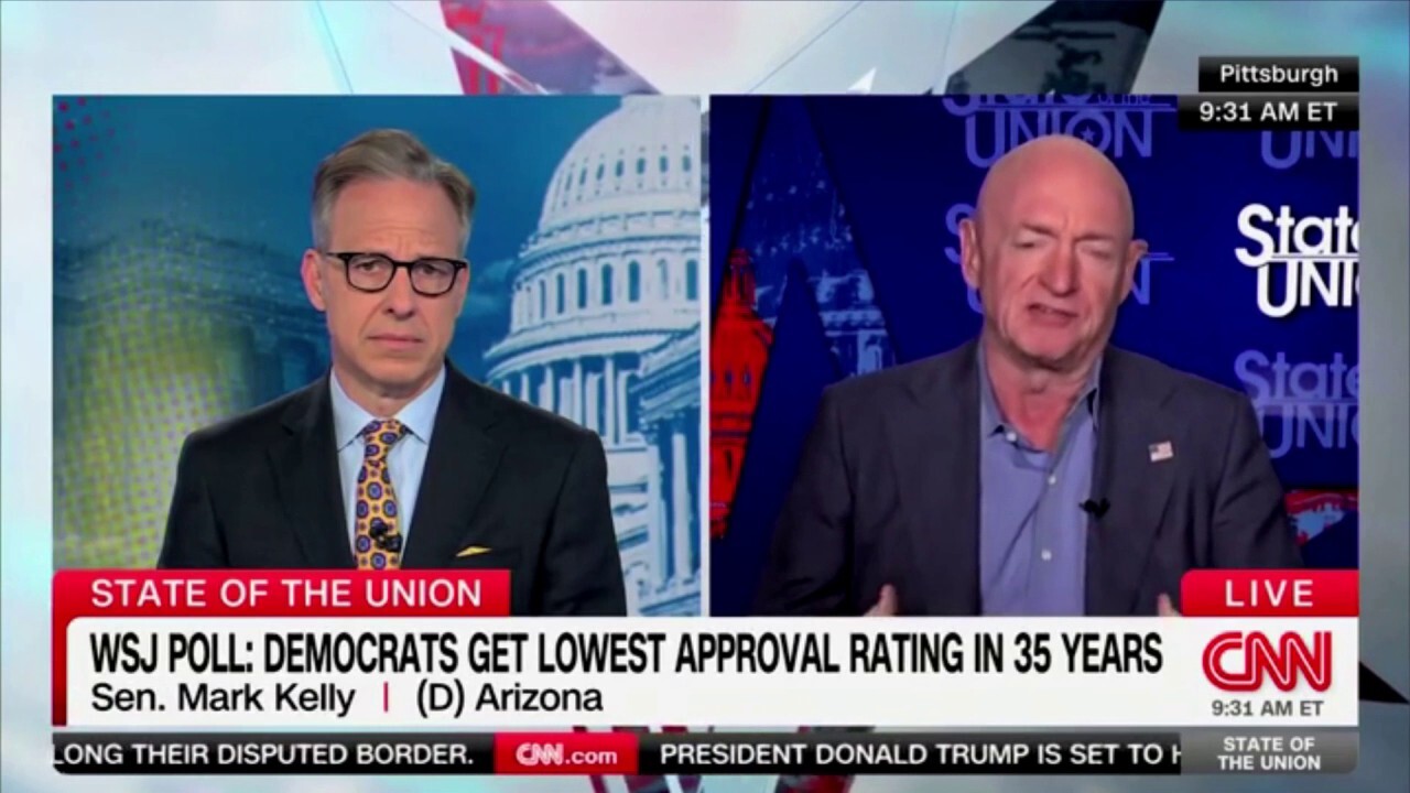 Democratic senator laments party has 'messaging problem' when pressed on low favorability rating