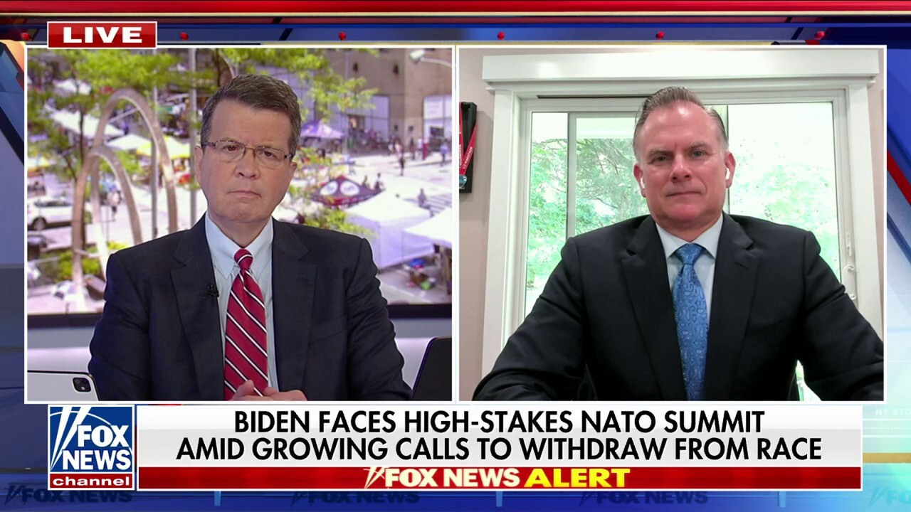 Retired U.S. Air Force Brig. Gen. Rob Spalding discusses the upcoming NATO summit amid calls for Biden to withdraw from 2024 race and U.S. bases in Europe on alert over a possible attack. 