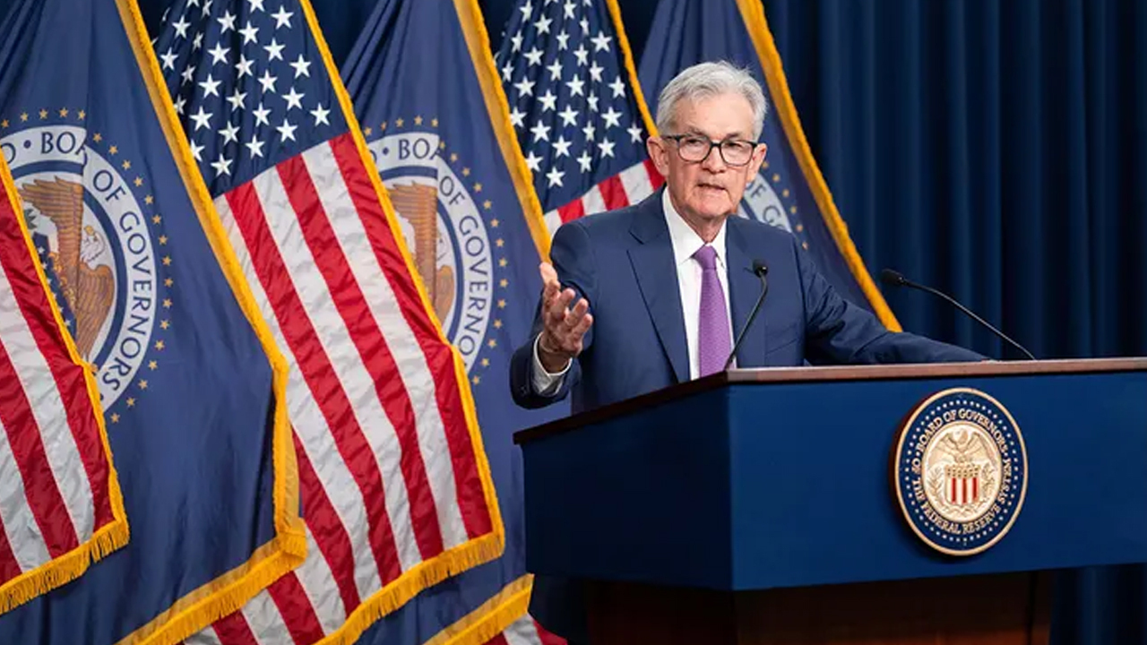  Powell gives update aft  Trump tariff pause