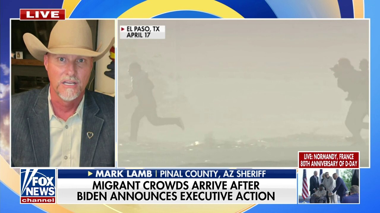 Arizona sheriff says migrants 'see on the horizon' Trump could be back in office