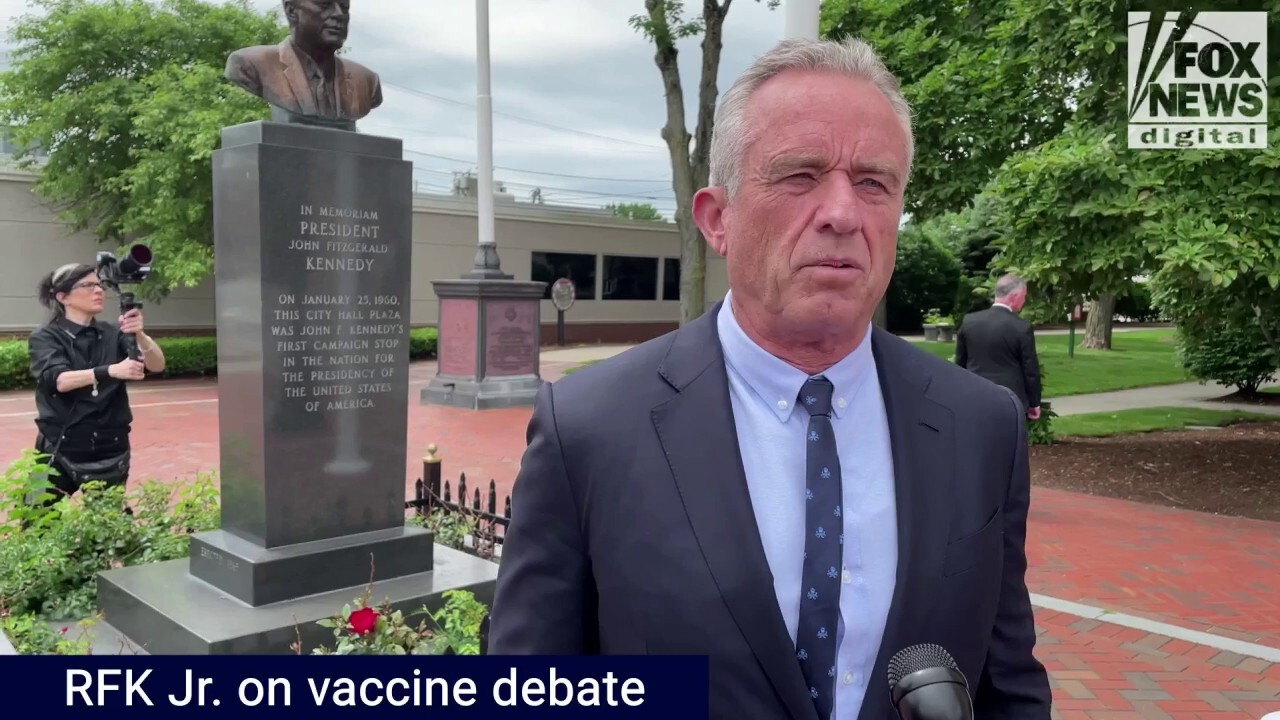 Democratic presidential candidate Robert F. Kennedy Jr. says it 'would be healthy for our country' for him to debate a prominent vaccine scientist