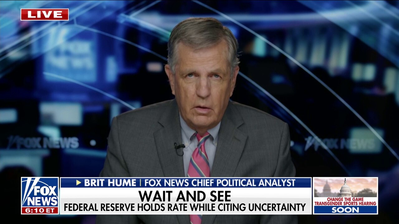 Brit Hume: The Fed chairman is not supposed to be subservient to the president