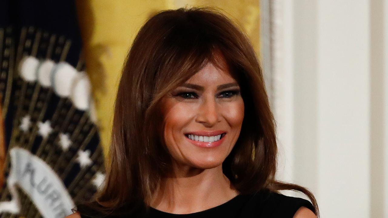 Melania Trump hosts reception in honor of UNGA attendees