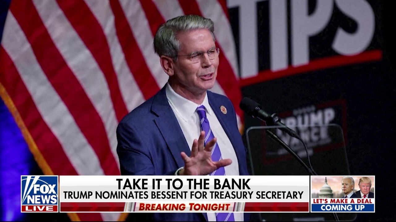 President-elect Trump nominates Scott Bessent for Treasury Secretary