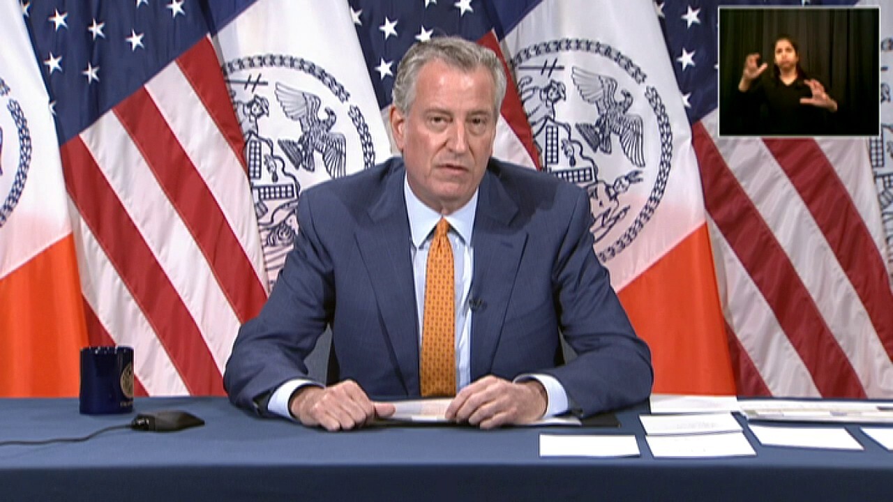 NYC Mayor De Blasio on police reform amid protests after the death of George Floyd