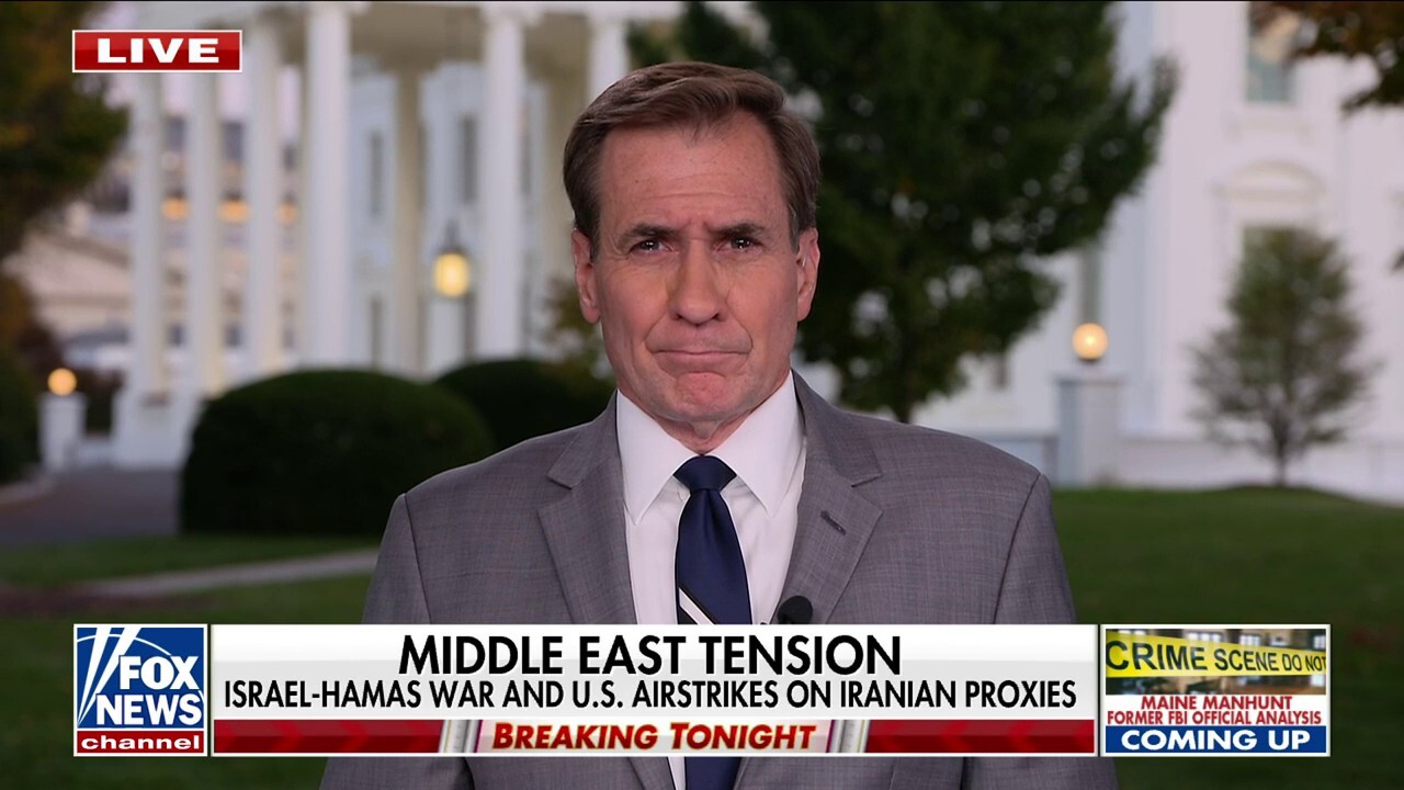 John Kirby: Strikes on Iranian proxies aimed as a 'strong deterrence message'