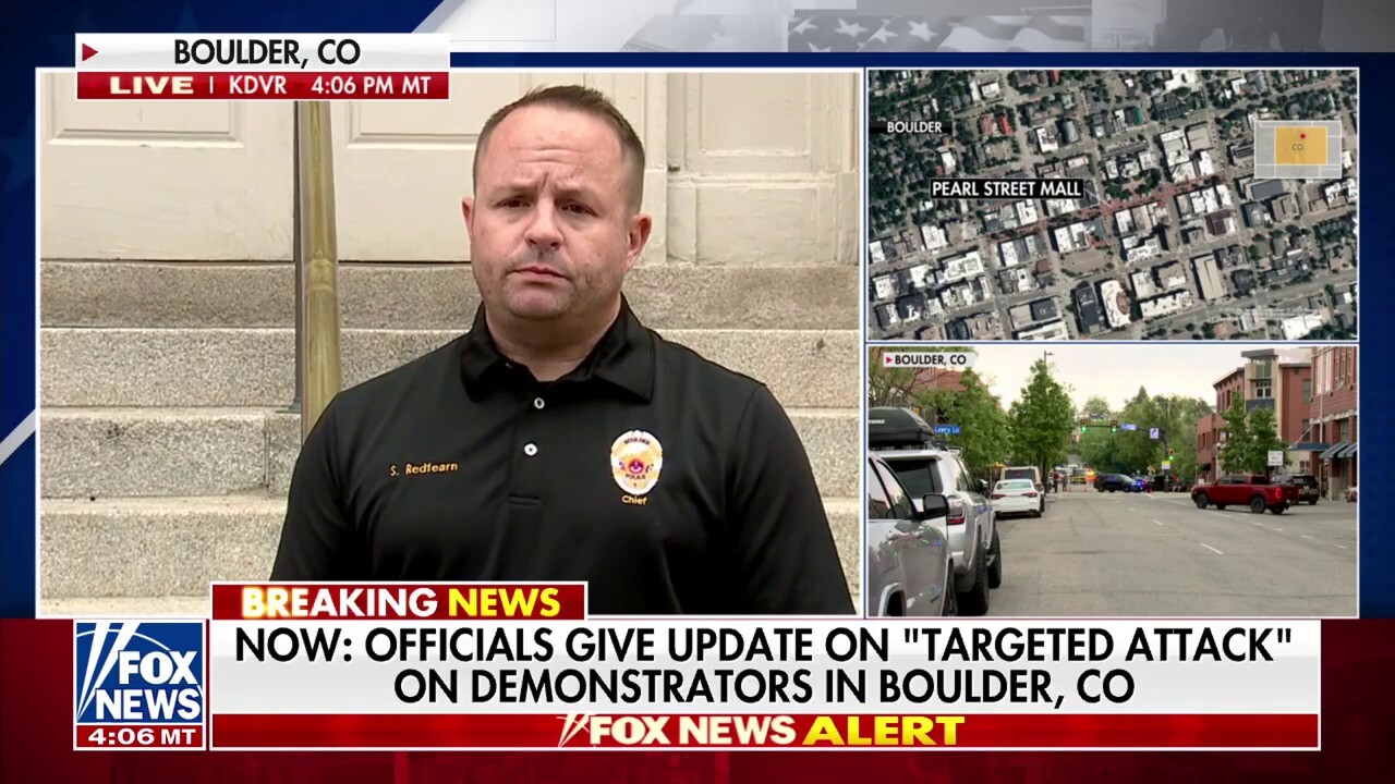We're not calling it a terror attack at this point, says Boulder police chief