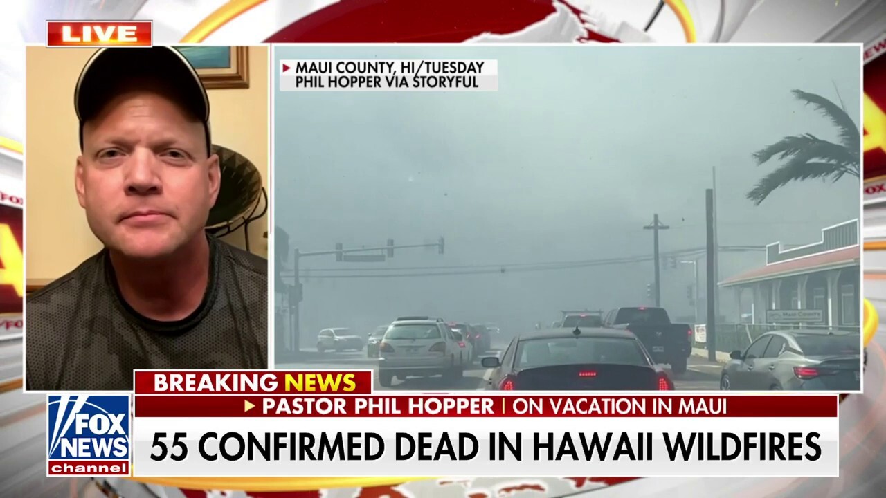 Pastor vacationing in Maui caught in evacuation 'chaos': 'We began to pray'