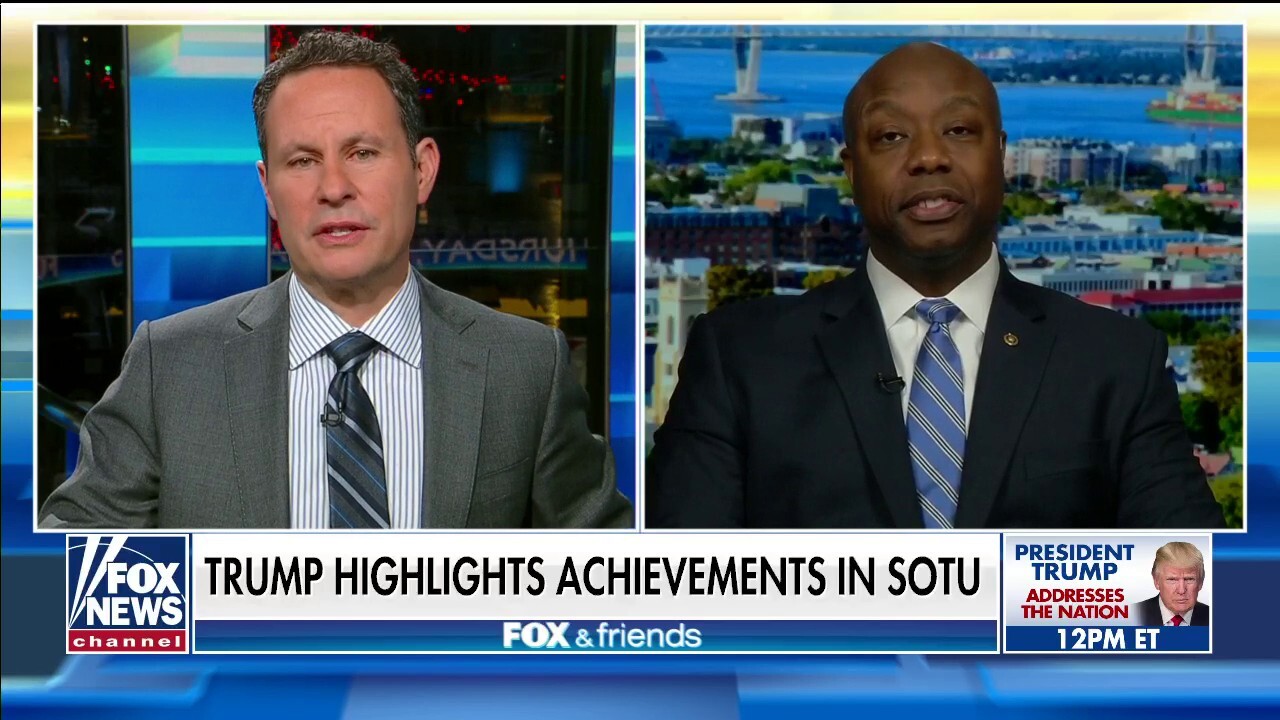 Tim Scott on the part of Trump's SOTU that makes Dems 'lose their minds'