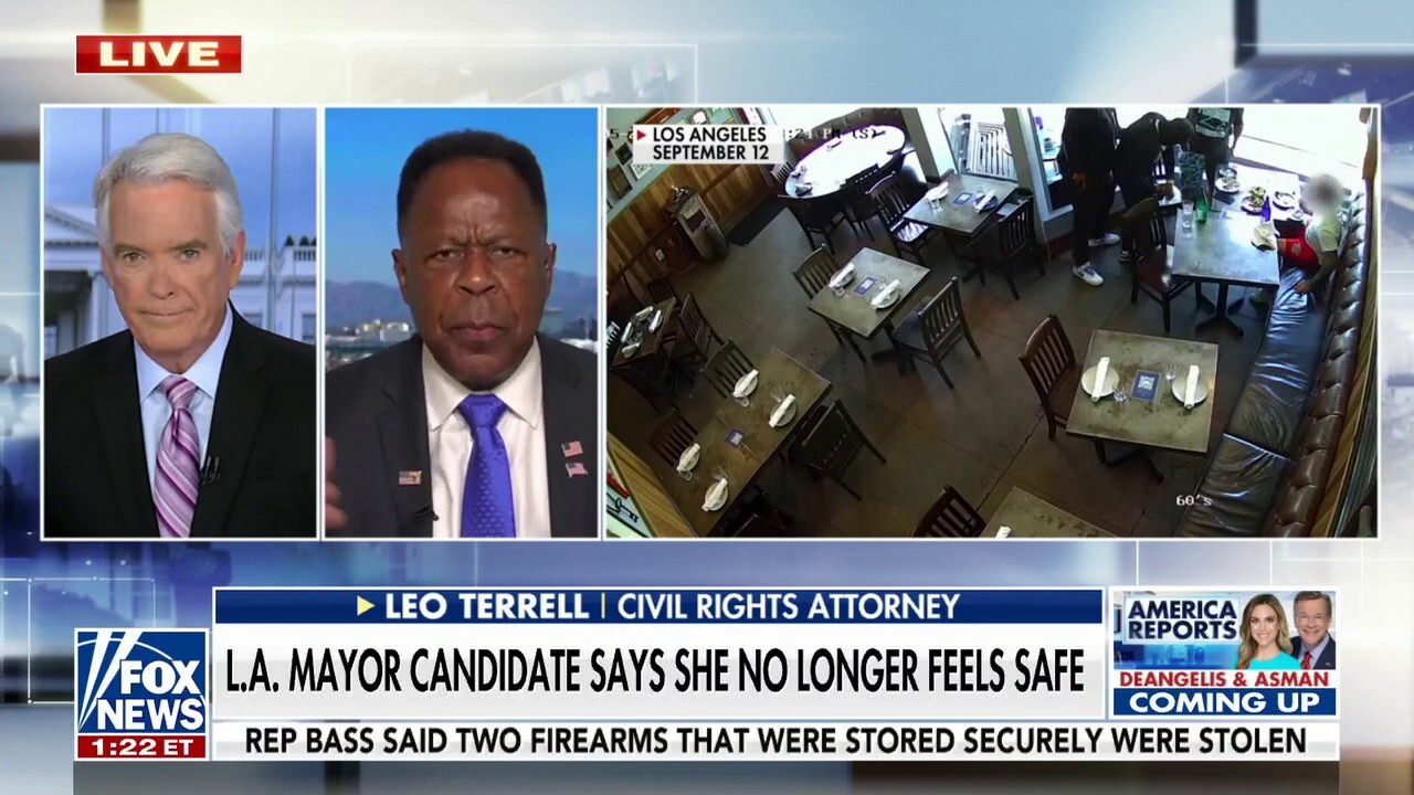 Leo Terrell dismisses LA mayoral candidate's new concern for crime: 'Her words have no meaning'