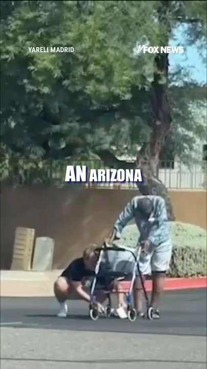 Arizona teen gives shoes to stranger in need