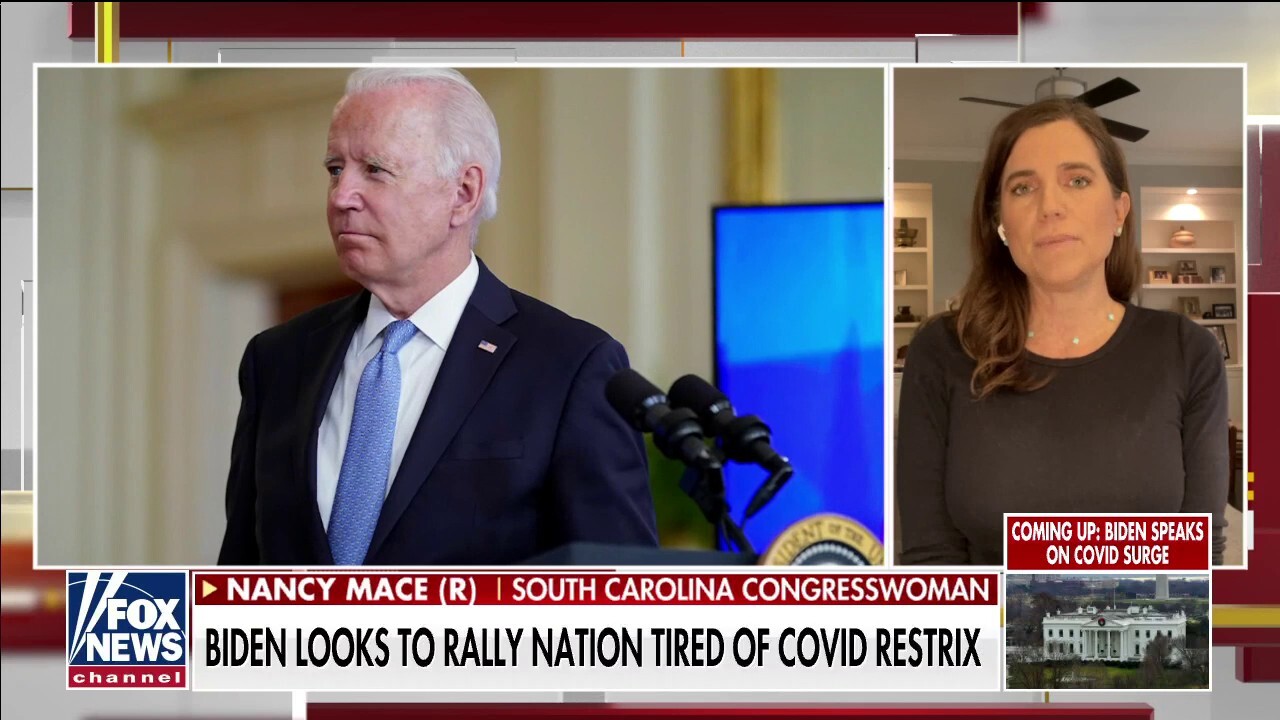 Rep. Nancy Mace: Biden, White House should not be attacking unvaccinated Americans