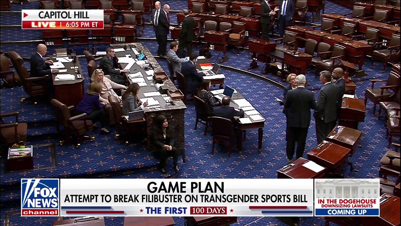 Senate GOP attempts to break filibuster on transgender sports bill 