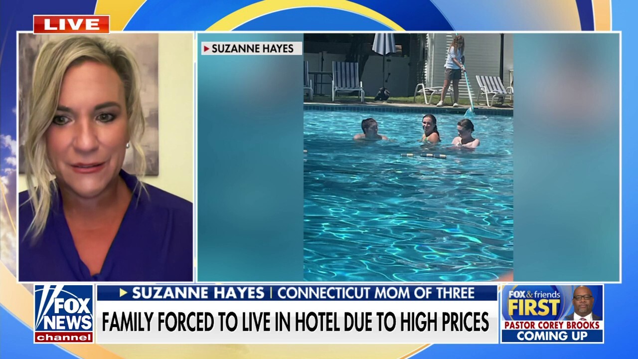 Connecticut family forced to live in a hotel due to surging housing costs