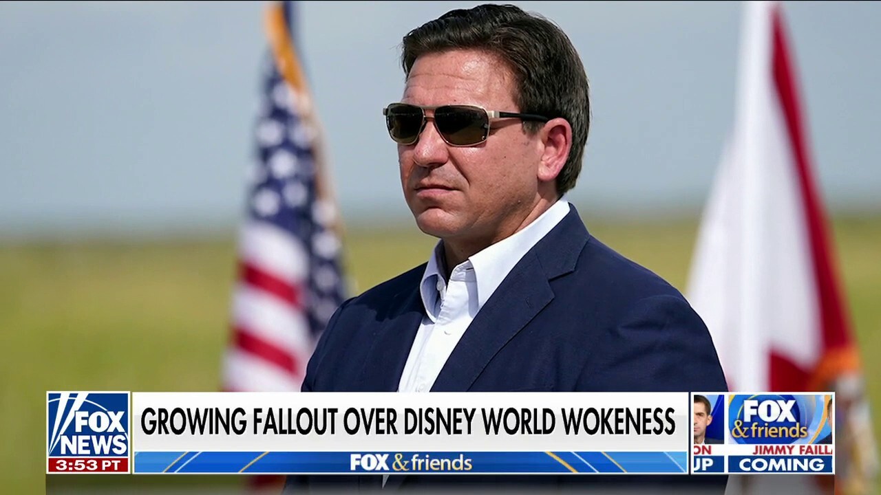 DeSantis takes on Disney's 'woke' agenda in Florida