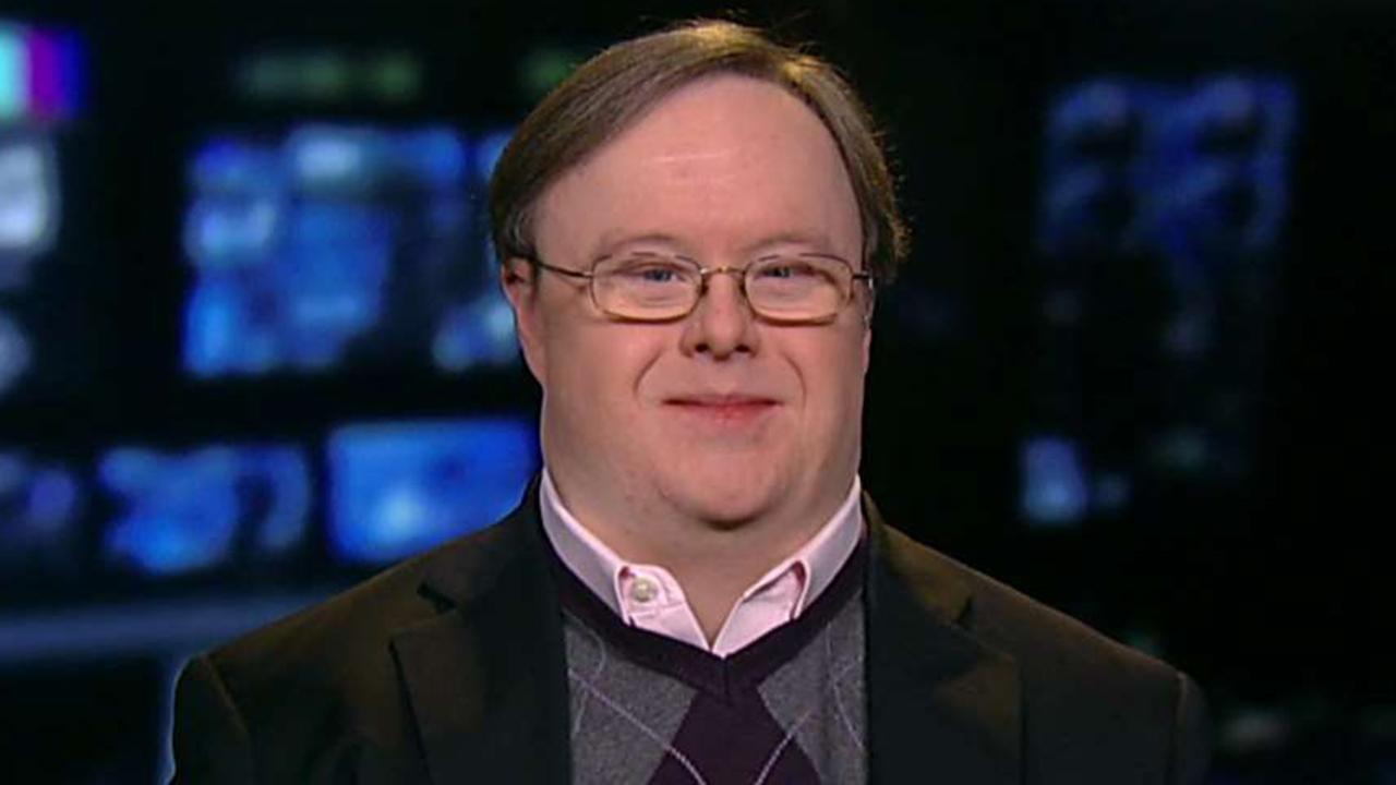 Man with Down syndrome wants to change hearts and minds on abortion