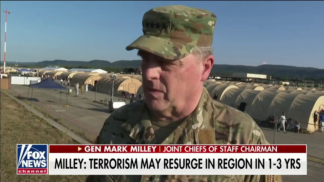 Gen. Milley: We may see a resurgence of terrorism in Afghanistan within 1 to 3 years